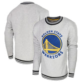 NBA - Golden State Warriors Stadium Essentials Club Level Pullover Sweatshirt - Heather Gray