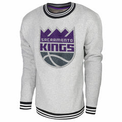 NBA - Sacramento Kings Stadium Essentials Club Level Pullover Sweatshirt - Heather Gray