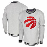NBA - Toronto Raptors Stadium Essentials Club Level Pullover Sweatshirt - Heather Gray