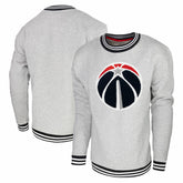 NBA - Washington Wizards Stadium Essentials Club Level Pullover Sweatshirt - Heather Gray