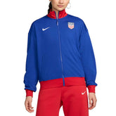 Nike USMNT Women's 2024 Academy Pro Anthem Full-Zip Jacket - Royal