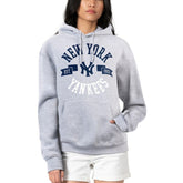 New York Yankees G-III 4Her by Carl Banks Women's City Graphic Pullover Hoodie Clearance