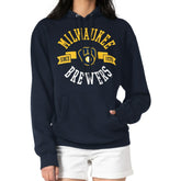 Milwaukee Brewers G-III 4Her by Carl Banks Women's City Graphic Pullover Hoodie Lifestyle