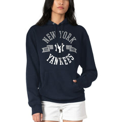 New York Yankees G-III 4Her by Carl Banks Women's City Graphic Pullover Hoodie On Sale