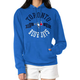 Toronto Blue Jays G-III 4Her by Carl Banks Women's City Graphic Pullover Hoodie Clearance