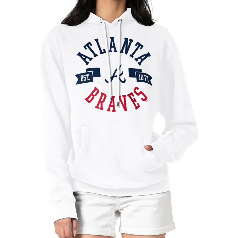Atlanta Braves G-III 4Her by Carl Banks Women's City Graphic Pullover Hoodie Lifestyle