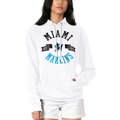 Miami Marlins G-III 4Her by Carl Banks Women's City Graphic Pullover Hoodie Near Me