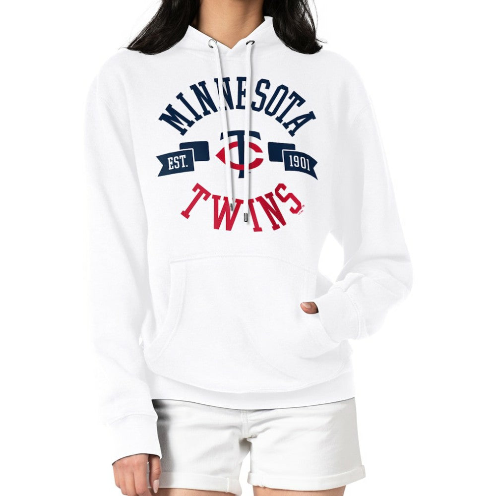 Minnesota Twins G-III 4Her by Carl Banks Women's City Graphic Pullover Hoodie Sale