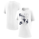 Nike Paris Saint-Germain Youth Futura T-Shirts - White