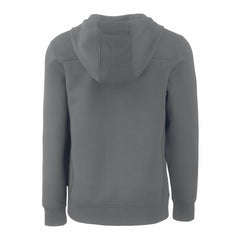 Denver Broncos Cutter & Buck Throwback Roam Eco Half-Zip Recycled Pullover Hoodie Gray - NFL