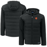 Cincinnati Bengals Cutter & Buck Throwback Big & Tall Evoke Hybrid Eco Softshell Recycled Full-Zip Jacket Black - NFL