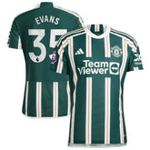 Adidas Jonny Evans Manchester United 2023/24 Away Player Jerseys – Green