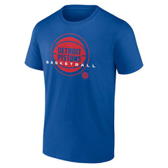 NBA - Detroit Pistons Stellar Personalized Name & Number T-Shirt - Blue