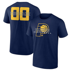 NBA - Indiana Pacers Stellar Personalized Name & Number T-Shirt - Navy
