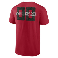 NBA - Miami Heat Stellar Personalized Name & Number T-Shirt - Red