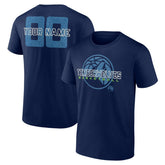 NBA - Minnesota Timberwolves Stellar Personalized Name & Number T-Shirt - Navy