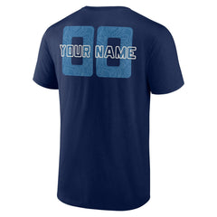 NBA - Minnesota Timberwolves Stellar Personalized Name & Number T-Shirt - Navy
