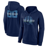 NBA - Minnesota Timberwolves Women's Stellar Personalized Name & Number Pullover Hoodie - Navy