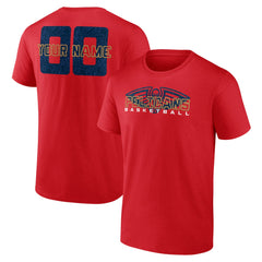 NBA - New Orleans Pelicans Stellar Personalized Name & Number T-Shirt - Red