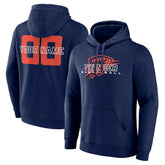 NBA - Oklahoma City Thunder Stellar Personalized Name & Number Pullover Hoodie - Navy