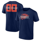 NBA - Oklahoma City Thunder Stellar Personalized Name & Number T-Shirt - Navy