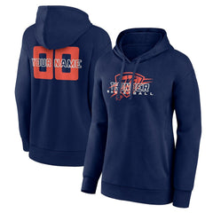 NBA - Oklahoma City Thunder Women's Stellar Personalized Name & Number Pullover Hoodie - Navy