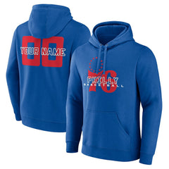 NBA - Philadelphia 76ers Stellar Personalized Name & Number Pullover Hoodie - Royal