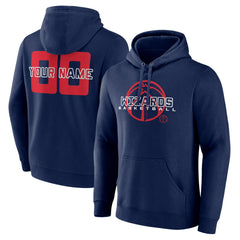 NBA - Washington Wizards Stellar Personalized Name & Number Pullover Hoodie - Navy