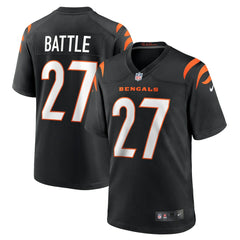 Jordan Battle Cincinnati Bengals Team Game Jersey Black - Nike