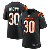 Chase Brown Cincinnati Bengals Team Game Jersey Black - Nike