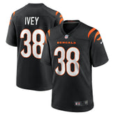 DJ Ivey Cincinnati Bengals Team Game Jersey Black - Nike