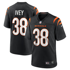 DJ Ivey Cincinnati Bengals Team Game Jersey Black - Nike