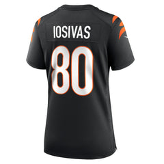 Andrei Iosivas Cincinnati Bengals Women's Team Game Jersey Black - Nike