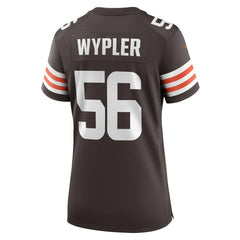 Luke Wypler Cleveland Browns Women's Team Game Jersey Brown - Nike