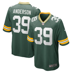 Zayne Anderson Green Bay Packers Team Game Jersey Green - Nike