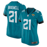 Christian Braswell Jacksonville Jaguars Women's Team Game Jersey Teal - Nike