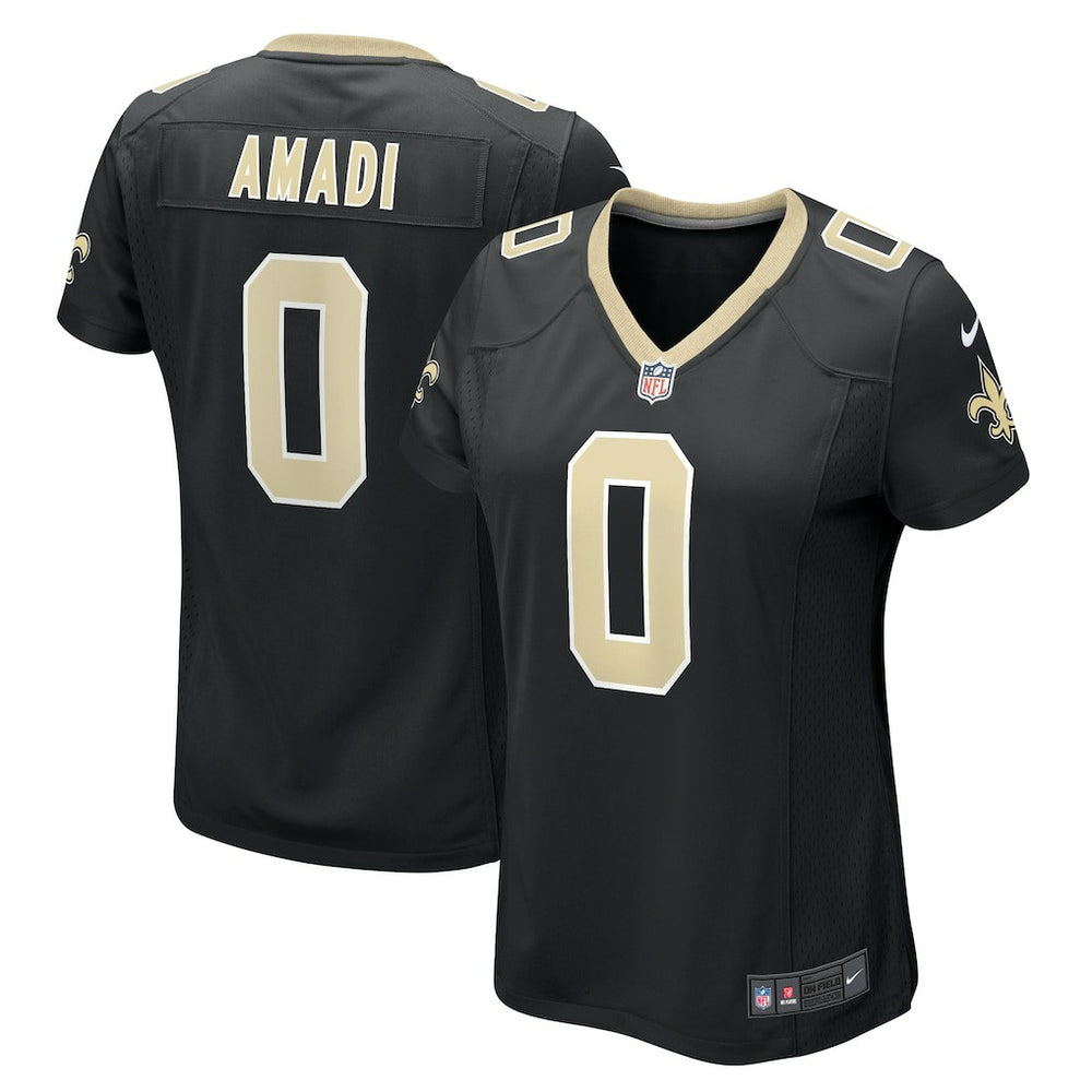 Ugo Amadi New Orleans Saints Women's Team Game Jersey Black - Nike