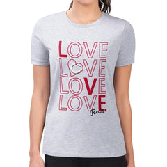 Cincinnati Reds G-III 4Her by Carl Banks Women's Super-Slim Fit Lightweight Love Graphic Team T-Shirt Online