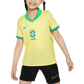 Nike Brazil National Team Preschool 2024 Home Replica Stadium Jerseys - Yellow