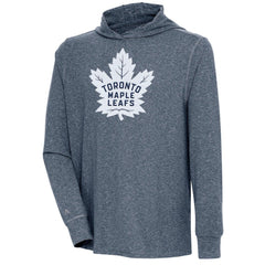 Toronto Maple Leafs - Antigua Saga Pullover Hoodie Heather Navy