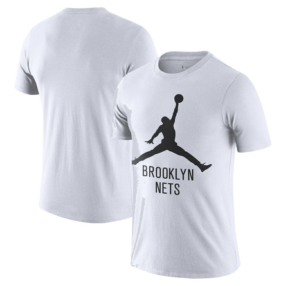 Nike - Brooklyn Nets Essential Jumpman T-Shirt - White