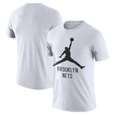 Nike - Brooklyn Nets Essential Jumpman T-Shirt - White