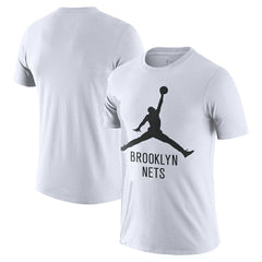 Nike - Brooklyn Nets Essential Jumpman T-Shirt - White