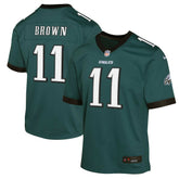 A.J. Brown Philadelphia Eagles Youth Game Jersey Green - Nike
