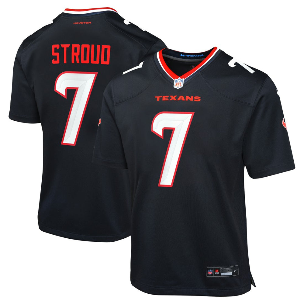 C.J. Stroud Houston Texans Youth Game Jersey Navy - Nike