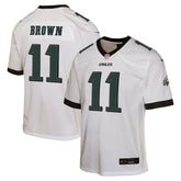 A.J. Brown Philadelphia Eagles Youth Game Jersey White - Nike