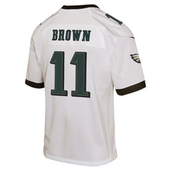 A.J. Brown Philadelphia Eagles Youth Game Jersey White - Nike