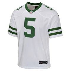 Garrett Wilson New York Jets Youth Game Jersey White - Nike
