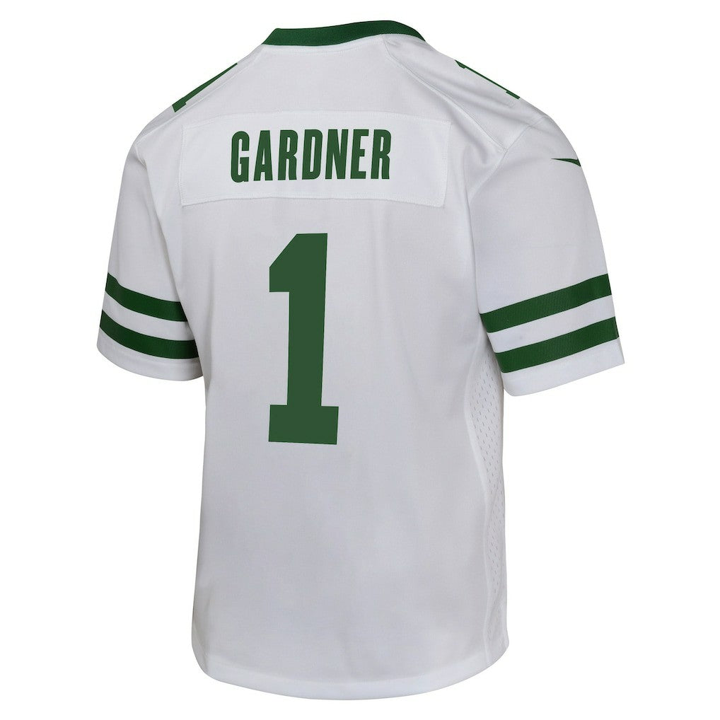 Ahmad Sauce Gardner New York Jets Youth Game Jersey - White | NFL Jerseys