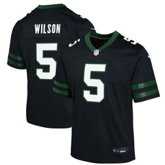 Garrett Wilson New York Jets Youth Game Jersey Black - Nike